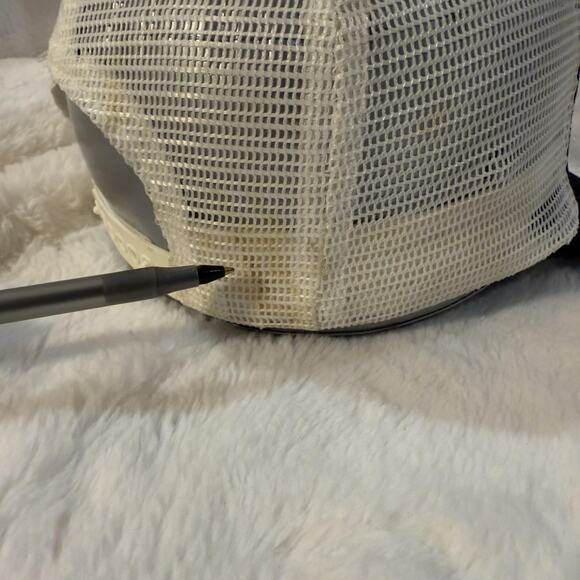 Jack Daniels Tennessee Whiskey Hat Cap Snap Back S/M Black Trucker Mens USA - Picture 7 of 10